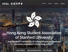 Tablet Screenshot of hksa.stanford.edu
