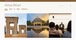 Desktop Screenshot of abbasmilani.stanford.edu