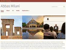 Tablet Screenshot of abbasmilani.stanford.edu