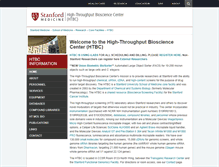 Tablet Screenshot of htbc.stanford.edu