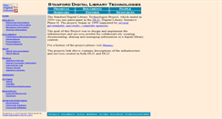 Desktop Screenshot of diglib.stanford.edu
