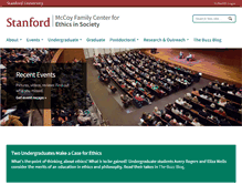 Tablet Screenshot of ethicsinsociety.stanford.edu