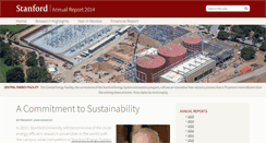 Desktop Screenshot of annualreport.stanford.edu