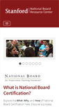 Mobile Screenshot of nbrc.stanford.edu