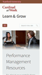 Mobile Screenshot of advancingexcellence.stanford.edu