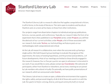Tablet Screenshot of litlab.stanford.edu