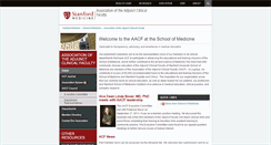 Desktop Screenshot of aacf.stanford.edu