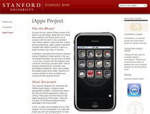 Tablet Screenshot of iapps.stanford.edu