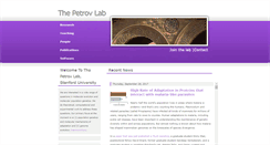 Desktop Screenshot of petrov.stanford.edu