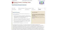 Desktop Screenshot of chemogenomics.stanford.edu