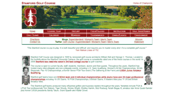 Desktop Screenshot of golfcourse.stanford.edu