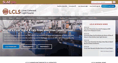 Desktop Screenshot of lcls.slac.stanford.edu