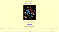 Desktop Screenshot of biochem118.stanford.edu