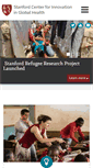 Mobile Screenshot of globalhealth.stanford.edu