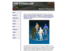 Tablet Screenshot of changlab.stanford.edu