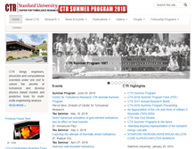 Tablet Screenshot of ctr.stanford.edu