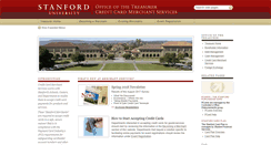 Desktop Screenshot of merchants.stanford.edu