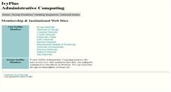 Desktop Screenshot of ivyplus.stanford.edu