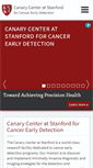 Mobile Screenshot of canarycenter.stanford.edu