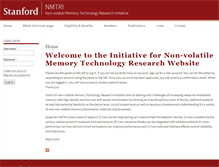 Tablet Screenshot of nmtri.stanford.edu