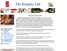 Tablet Screenshot of kingsley.stanford.edu