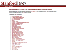 Tablet Screenshot of epgyschools.stanford.edu