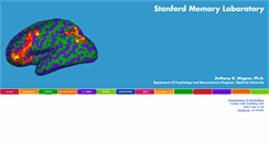 Desktop Screenshot of memorylab.stanford.edu