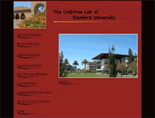 Tablet Screenshot of crablab.stanford.edu