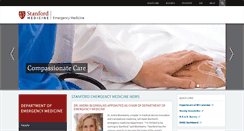 Desktop Screenshot of emed.stanford.edu