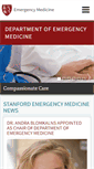 Mobile Screenshot of emed.stanford.edu