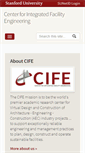 Mobile Screenshot of cife.stanford.edu