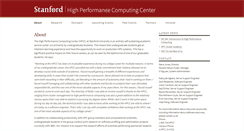 Desktop Screenshot of hpcc.stanford.edu