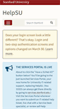 Mobile Screenshot of helpsu.stanford.edu
