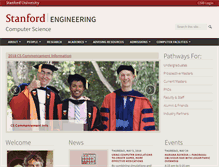 Tablet Screenshot of cs.stanford.edu
