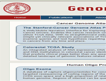 Tablet Screenshot of genomeportal.stanford.edu