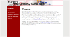Desktop Screenshot of prepharm.stanford.edu