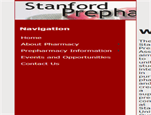 Tablet Screenshot of prepharm.stanford.edu