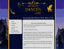 Tablet Screenshot of bigdance.stanford.edu