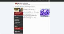 Desktop Screenshot of cytopathology.stanford.edu