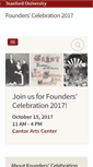 Mobile Screenshot of founders.stanford.edu