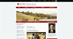 Desktop Screenshot of eyelaser.stanford.edu
