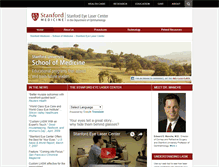 Tablet Screenshot of eyelaser.stanford.edu