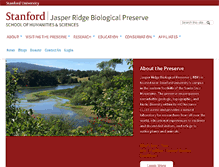 Tablet Screenshot of jrbp.stanford.edu
