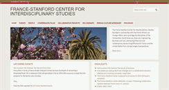 Desktop Screenshot of francestanford.stanford.edu