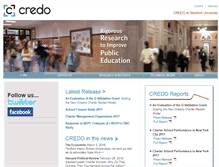 Tablet Screenshot of credo.stanford.edu