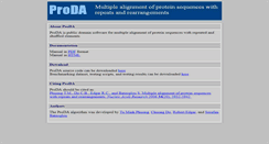 Desktop Screenshot of proda.stanford.edu