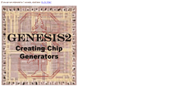 Desktop Screenshot of genesis2.stanford.edu
