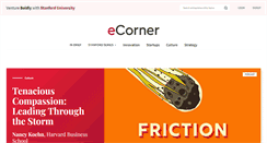 Desktop Screenshot of ecorner.stanford.edu