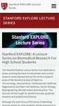 Mobile Screenshot of explore.stanford.edu