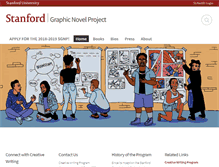 Tablet Screenshot of graphicnovel.stanford.edu
